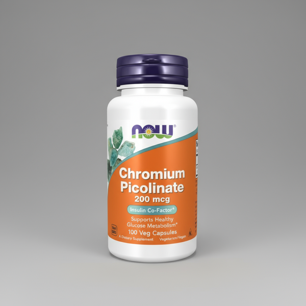 Chromium Picolinate 200 mcg 100 Veg Capsules